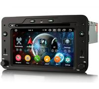 Android 14 Radio Coche Estéreo Bluetooth GPS Navegador para Alfa Romeo 159 Sportwagon Brera Spider Wireless Carplay& Android Auto DSP Bluetooth A2DP WiFi Dab+ Pantalla táctil CD DVD Radio 4GB+64GB