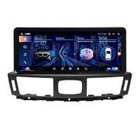 Android 14 Radio Coche Pantalla Táctil 12.3 Pulgadas para Infiniti M25 37 56 2011-2019 Conectar y Usar Navegación GPS Control del Volante 4G WiFi FM Am RDS Enlace es N800 10.25 8 Core 4G+WiFi 8+256GB