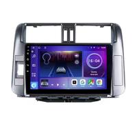 Android 14 Radio de Coche 9 Pulgadas Doble DIN para Toyota Land Cruiser Prado 150 2009-2013 con Carplay Cámara Trasera Micrófo GPS Navigation Bluetooth Controles del Volante(F1 (2+32G))