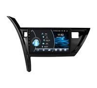 Android 14 Radio de coche de 10,1 pulgadas, pantalla táctil de 8 núcleos, 4 GB + 64 GB, para Toyota Corolla Auris 2013 2014 2015 2016 tráfico por la izquierda WiFi WiFi Android Auto & Wireless Carplay