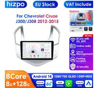 7862 Android 12 radio de coche 4G dsp Carplay para Chevrolet Cruze J300 J308 2012 2013 2014 2015 S8-4G 8Core-8G 128