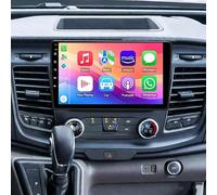 Android 14 Radio del Coche para Ford Transit Custom 2018-2023 con kabellosem Carplay Android Auto 10 Inch IPS Touchscreen Radio del Coche Bluetooth Headunit GPS Navigation FM/RDS Backup Camera2+32G