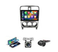 Android 14 Radio Estéreo 2 DIN para Subaru Forester SG 2002-2008 Radio BT Coche de 9 Pulgadas con FM RDS Cámara de visión Trasera Soporte Control del Volante(NF-5 8Core 4+64G)