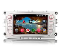 Android 14 radio estéreo 4GB 64GB navegador GPS para Ford Focus Mondeo S-Max C-Max Galaxy soporte inalámbrico Carplay Android Auto GPS DSP Bluetooth 5.0 WiFi pantalla táctil