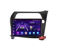 Android 15.0 Radio 2 DIN Estéreo con 4G 5G WiFi DSP SWC para H-Onda Civic MK8 2005-2011 GPS Sat Navi 9'' MP5 Multimedia Vídeo Reproductor BT FM Receptor,RHD,M6 Plus 1