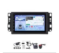 Android 15.0 Radio Coche con Pantalla Táctil 9 Pulgadas para Chevrolet Aveo 2006-2011 Navegación GPS Control del Volante 4G WiFi FM Am RDS Mandos Volante Bluetooth con Pa HM609 8 Core 4G+Wifi 6+128GB