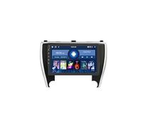 Android 15 2 DIN Radio de Coche 10" Pantalla táctil Estéreo para Toyota Camry 8 50 55 2015-2017 con Cámara Trasera/Navegación GPS/WiFi/FM/BT/Mandos Volante/Enlace Espejo/Reproductor(X4 8+256G)