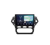 Android 15 2 DIN Radio de Coche 10" Pantalla táctil para Ford Mondeo 4 mk4 2010-2014 con Cámara Trasera/GPS/WiFi/FM/BT/USB/Mandos Volante/Carplay/Reproductor Multimedia/Car Stereo(RS50 4+32G)
