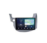 Android 15 2 DIN Radio de Coche 10" Pantalla táctil para Honda FIT Jazz 2007-2013 con Cámara Trasera/GPS/WiFi/FM/BT/USB/Mandos Volante/Carplay/Reproductor Multimedia/Car Stereo(RS60 4+64G)