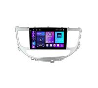 Android 15 2 DIN Radio de Coche 10" Pantalla táctil para Hyundai Rohens Genesis 2008-2013 con Cámara Trasera/GPS/4G WiFi/FM/BT/Mandos Volante/Carplay/Reproductor Multimedia(BS50 4+32G)