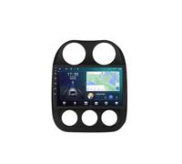 Android 15 2 DIN Radio de Coche 10" Pantalla táctil para Jeep Compass Patriot 2011-2017 con Cámara Trasera/GPS/WiFi/FM/BT/USB/Mandos Volante/Carplay/Reproductor Multimedia/Car Stereo(RS90 8+256G)