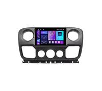 Android 15 2 DIN Radio de Coche 10" Pantalla táctil para Renault Master Nissa 2010-2021 con Cámara Trasera/GPS/4G WiFi/FM/BT/Mandos Volante/Carplay/Reproductor Multimedia(BS70 6+128G)