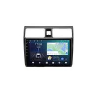 Android 15 2 DIN Radio de Coche 10" Pantalla táctil para Suzuki Swift 2003-2010 con Cámara Trasera/GPS/WiFi/FM/BT/USB/Mandos Volante/Carplay/Reproductor Multimedia/Car Stereo(RS90 8+256G)