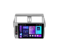 Android 15 2 DIN Radio de Coche 10" Pantalla táctil para Toyota Land Cruiser Prado 150 2013-2017 con Cámara Trasera/GPS/4G WiFi/FM/BT/Mandos Volante/Carplay/Reproductor Multimedia(BS20 2+32G)