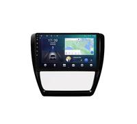 Android 15 2 DIN Radio de Coche 10" Pantalla táctil para VW Jetta 6 MK6 2011-2018 con Cámara Trasera/GPS/WiFi/FM/BT/USB/Mandos Volante/Carplay/Reproductor Multimedia/Car Stereo(RS20 2+32G)