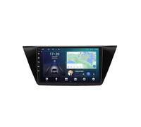 Android 15 2 DIN Radio de Coche 10" Pantalla táctil para VW Touran L 2016-2019 con Cámara Trasera/GPS/WiFi/FM/BT/USB/Mandos Volante/Carplay/Reproductor Multimedia/Car Stereo(RS90 8+256G)