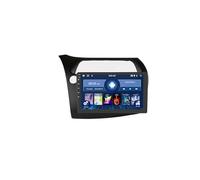 Android 15 2 DIN Radio de coche 9" Pantalla táctil Estéreo para Honda Civic Hatchback 2005 2006 2007-2011 con Cámara Trasera/Navegación GPS/WiFi/FM/Bluetooth/Mandos Volante/Enlace espejo/Reproductor(X