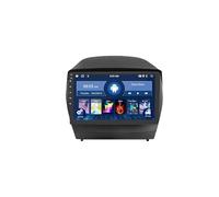 Android 15 2 DIN Radio de Coche 9" Pantalla táctil Estéreo para Hyundai ix35 2 Tucson 2 LM 2009-2015 con Cámara Trasera/GPS/WiFi/FM/Bluetooth/Mandos Volante/Enlace Espejo/Reproductor(X4 8+256G)