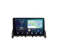 Android 15 2 DIN Radio de Coche 9" Pantalla táctil para Benz C Class W204 S204 2006-2014 con Cámara Trasera/GPS/WiFi/FM/BT/Mandos Volante/Carplay/Reproductor Multimedia/Car Stereo(RS80 8+128G)