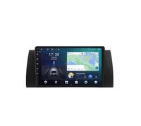 Android 15 2 DIN Radio de Coche 9" Pantalla táctil para BMW 5 E39 E53 X5 1995-2006 con Cámara Trasera/GPS/WiFi/FM/BT/Mandos Volante/Carplay/Reproductor Multimedia/Car Stereo(RS80 8+128G)