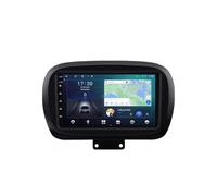 Android 15 2 DIN Radio de Coche 9" Pantalla táctil para Fiat 500X 2014-2020 con Cámara Trasera/GPS/4G WiFi/FM/BT/USB/Mandos Volante/Carplay/Reproductor Multimedia/Car Stereo(RS40 4+64G)