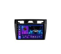 Android 15 2 DIN Radio de Coche 9" Pantalla táctil para Ford Fiesta MK 5 Mk5 2002-2008 con Cámara Trasera/GPS/WiFi/FM/BT/USB/Mandos Volante/Carplay/Reproductor Multimedia/Car Stereo(EP30 4+64G)