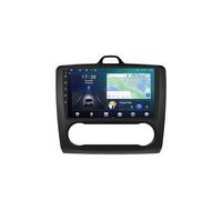 Android 15 2 DIN Radio de Coche 9" Pantalla táctil para Ford Focus Exi MT AT 2004-2011 con Cámara Trasera/GPS/WiFi/FM/BT/USB/Mandos Volante/Carplay/Reproductor Multimedia/Car Stereo(RS30 2+64G)