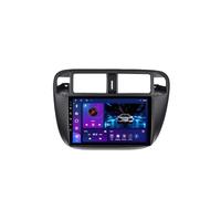 Android 15 2 DIN Radio de Coche 9" Pantalla táctil para Honda Civic 1996-2001 con Cámara Trasera/GPS/4G WiFi/FM/BT/USB/Mandos Volante/Carplay/Reproductor Multimedia/Car Stereo(EP50 4+64G)