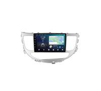 Android 15 2 DIN Radio de Coche 9" Pantalla táctil para Hyundai Rohens Genesis 2008-2013 con Cámara Trasera/GPS/WiFi/FM/BT/Mandos Volante/Carplay/Reproductor Multimedia/Car Stereo(RS40 4+64G)