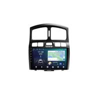 Android 15 2 DIN Radio de Coche 9" Pantalla táctil para Hyundai Santa Fe SM 2000-2012 con Cámara Trasera/GPS/WiFi/FM/BT/Mandos Volante/Carplay/Reproductor Multimedia/Car Stereo(RS80 8+128G)