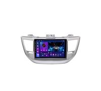 Android 15 2 DIN Radio de Coche 9" Pantalla táctil para Hyundai Tucson IX35 3 2015-2018 con Cámara Trasera/GPS/FM/BT/USB/Mandos Volante/Carplay/Reproductor Multimedia/Car Stereo(EP20 2+64G)
