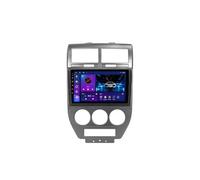 Android 15 2 DIN Radio de Coche 9" Pantalla táctil para Jeep Compass 1 MK Patriot 2006-2010 con Cámara Trasera/GPS/FM/BT/USB/Mandos Volante/Carplay/Reproductor Multimedia/Car Stereo(EP30 4+64G)