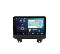 Android 15 2 DIN Radio de Coche 9" Pantalla táctil para Jeep Wrangler 4 JL 2018-2019 con Cámara Trasera/GPS/WiFi/FM/BT/USB/Mandos Volante/Carplay/Reproductor Multimedia/Car Stereo(RS80 8+128G)