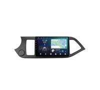 Android 15 2 DIN Radio de Coche 9" Pantalla táctil para KIA PICANTO Morning 2 2011-2016 con Cámara Trasera/GPS/WiFi/FM/BT/Mandos Volante/Carplay/Reproductor Multimedia/Car Stereo(RS80 8+128G)