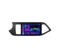 Android 15 2 DIN Radio de Coche 9" Pantalla táctil para KIA PICANTO Morning 2011-2016 con Cámara Trasera/GPS/WiFi/FM/BT/USB/Mandos Volante/Carplay/Reproductor Multimedia/Car Stereo(EP60 6+128G)