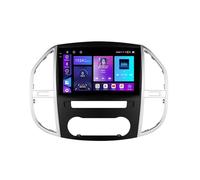 Android 15 2 DIN Radio de Coche 9" Pantalla táctil para Mercedes Benz Vito 3 W447 2014-2020 con Cámara Trasera/GPS/4G WiFi/FM/BT/Mandos Volante/Carplay/Reproductor Multimedia(BS20 2+32G)