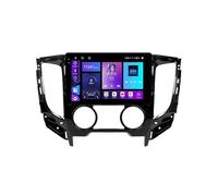 Android 15 2 DIN Radio de Coche 9" Pantalla táctil para Mitsubishi L200 5 2015-2019 con Cámara Trasera/GPS/4G WiFi/FM/BT/Mandos Volante/Carplay/Reproductor Multimedia(BS20 2+32G)