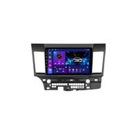 Android 15 2 DIN Radio de Coche 9" Pantalla táctil para Mitsubishi Lancer 10 CY 2007-2017 con Cámara Trasera/GPS/FM/BT/USB/Mandos Volante/Carplay/Reproductor Multimedia/Car Stereo(EP40 4+32G)