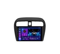 Android 15 2 DIN Radio de Coche 9" Pantalla táctil para Mitsubishi Mirage Attrage 2012-2018 con Cámara Trasera/GPS/FM/BT/USB/Mandos Volante/Carplay/Reproductor Multimedia/Car Stereo(EP20 2+64G)