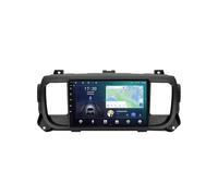 Android 15 2 DIN Radio de Coche 9" Pantalla táctil para Peugeot Expert 2016-2021 con Cámara Trasera/GPS/4G WiFi/FM/BT/USB/Mandos Volante/Carplay/Reproductor Multimedia/Car Stereo(RS40 4+64G)