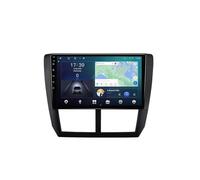 Android 15 2 DIN Radio de Coche 9" Pantalla táctil para Subaru Forester 3 SH 2007-2013 con Cámara Trasera/GPS/WiFi/FM/BT/USB/Mandos Volante/Carplay/Reproductor Multimedia/Car Stereo(RS90 8+256G)