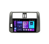 Android 15 2 DIN Radio de Coche 9" Pantalla táctil para Toyota Land Cruiser 2009-2013 con Cámara Trasera/GPS/4G WiFi/FM/BT/Mandos Volante/Carplay/Reproductor Multimedia(BS20 2+32G)