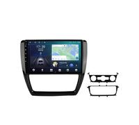 Android 15 2 DIN Radio de Coche 9" Pantalla táctil para VW Sagitar Jetta 6 Bora 2011-2018 con Cámara Trasera/GPS/WiFi/FM/BT/Mandos Volante/Carplay/Reproductor Multimedia/Car Stereo(RS60 4+64G)