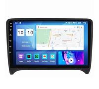 Android 15 9 Pulgadas Coche Radio De Coche GPS Navegación para Audi TT RS 2008-2014 Pantalla Tactil para Coche Accesorios De Coche Conecta Y Reproduce Car Audio Player HM601 4 Core WiFi 1+16GB