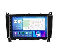 Android 15 9 Pulgadas Coche Radio De Coche GPS Navegación para Benz CIk-W209 2007-2012 Pantalla Tactil para Coche Accesorios De Coche Conecta Y Reproduce Car Audio Player HM611 8 Core 4G+WiFi 8+256GB