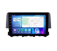 Android 15 9 Pulgadas Coche Radio De Coche GPS Navegación para Honda Civic 10 2015-2020 Pantalla Tactil para Coche Accesorios De Coche Conecta Y Reproduce Car Audio Playe HM609 8 Core 4G+WiFi 6+128GB