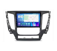 Android 15 9 Pulgadas Coche Radio De Coche GPS Navegación para Mitsubishi Pajero Sport 2016-2018 Pantalla Tactil para Coche Accesorios De Coche Conecta Y Reproduce Car Au HM611 8 Core 4G+WiFi 8+256GB