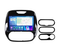 Android 15 9 Pulgadas Coche Radio De Coche GPS Navegación para Renault Captur Life Energy 2015 Pantalla Tactil para Coche Accesorios De Coche Conecta Y Reproduce Car Audi HM610 8 Core 4G+WiFi 8+128GB