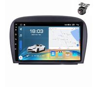 Android 15 Car Radio para Mercedes-Benz SL R230 SL350 SL500 SL55 SL600 SL65 NAVEGACIÓN GPS con Pantalla Táctil 9 Pulgadas Reproductor Multimedia Autoradio Carplay Android Auto (Y5 8Core 4+64G)