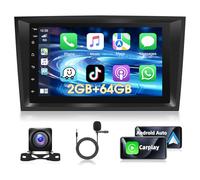 Android 15 Motorsi Autoradio para Opel Astra Antara Corsa Zafira Meriva Vivaro Combo Signum Tigra Twin Top, Carplay 2+64G Anroid Auto Radio 2 Din Car Stereo con GPS WiFi EQ Bluetooth OBD2 DAB+, Cámara